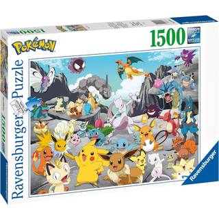 Ravensburger Pokemon Puslespil 1500 brikker - Pokémon Classics