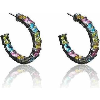 Chiara Ferragni Princess Rainbow Silver øreringe