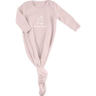 Stephan Baby Face to Face Collection nyf?dt knyttet kjole lyser?d kaniner ?h hey baby passer til 0-6 m?neder