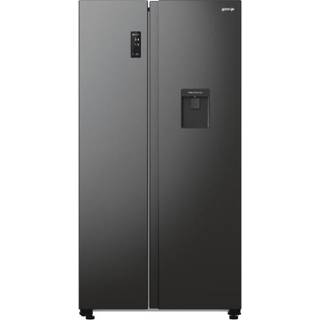 Fritstående Side-by-side Køle/fryseskabe - Gorenje NRR9185EABXLWD