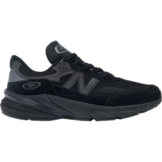 New Balance Unisex Made in USA 990v6 i Sort læder, Størrelse 46.5