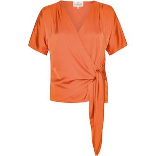 Karmamia Copenhagen bluse - Dagmar tangerine