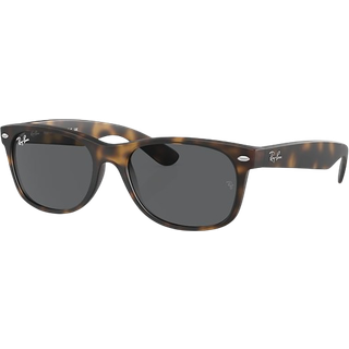 Ray-Ban RB2132F New Wayfarer Asian Fit 865/B1 55 Solbriller Mænd Tortoiseshell - Dark Tortoise - 55mm