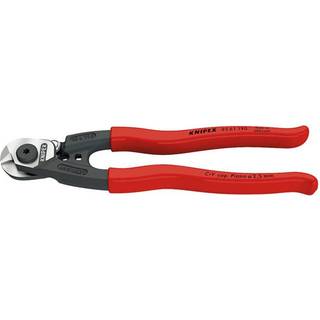 KNIPEX Stålwiresaks smedet betrukket med kunststof 190 mm