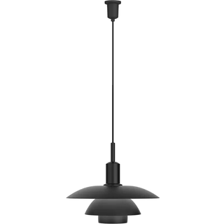 PH lamper 5/5 Pendel Metal Sort 3000K Fase Dæmp