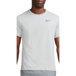 Nike Dri-FIT UV Miler T-shirt til Herre - Kortærmet, Str. S, Hvid, Ideel til Løb