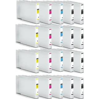 Kompatible blækpatroner Epson T9081-T9084 - C13T908140, 20 stk. rabatpakke 1268 ml