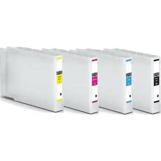 Kompatibel blækpatroner Epson T9081-T9084 - C13T908140, 4 stk. rabatpakke 217 ml