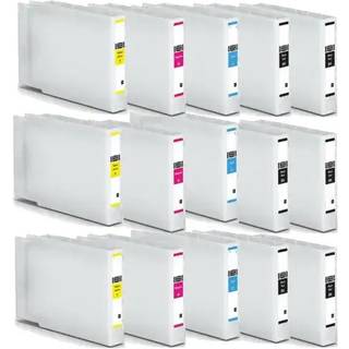 Kompatible blækpatroner Epson T9081-T9084 - C13T908140, 15 stk. rabatpakke 951 ml