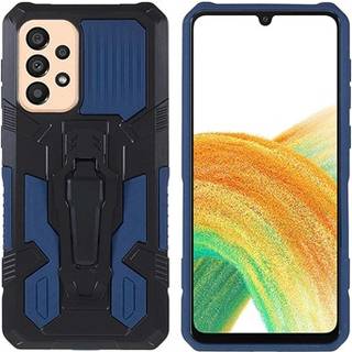 MechWarrior Project Samsung Galaxy A33 5G Hybrid Cover - Blå / Sort