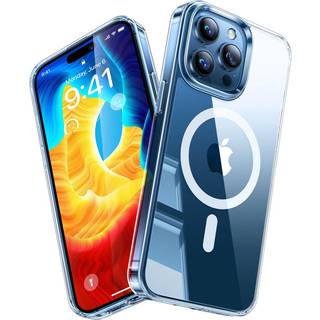 iPhone 15 Pro Max Torras X-Shock MagSafe TPU Cover - Gennemsigtig