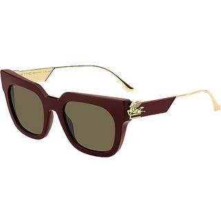 ETRO Kvinde ETRO 0027/G/S LHF/QT Solbriller Acetat Rød Grøn Firkantet Normal - Rød
