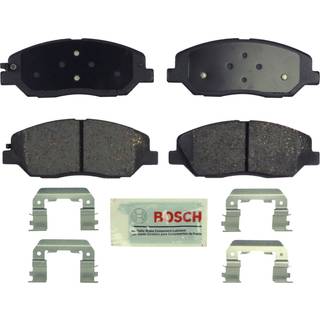 BOSCH BE1202H bl keramisk skivebremseklodsst med hardware - kompatibel med udvalgte Hyundai Entourage Santa Fe Santa Fe XL; Kia Sedona; FRONT