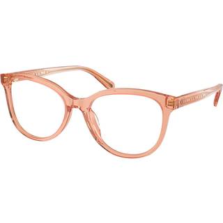 Coach HC6236U 5822 55 Briller Kvinder Krystalklar - Transparent Saddle Orange - 55mm