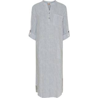 Marta Du Chateau dame kjole MdcNess - Panna Jeans 1395 Stripe - S/M