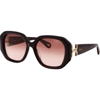 Chloé CH0236S Asian Fit 003 56 Solbriller Kvinder Burgunder - Dark Burgundy - 56mm
