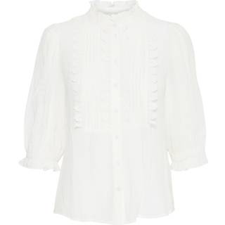 Fransa FXSAMANTHA Skjorte - Hvid - Str S - Damer