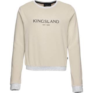 Kingsland - Sweatshirt, Jannika, Dame - Beige Cobblestone - Beige Cobblestone / M