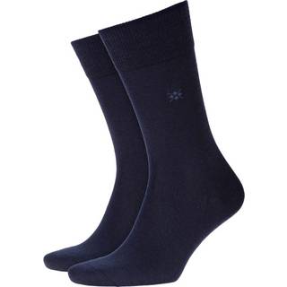 Burlington Leeds Wool Sock - Navy-2 - Str 46/50 * Kampagne *
