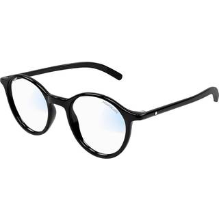 Montblanc MB0324S 005 50 Briller Mænd Black - Black - 50mm