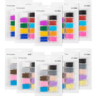 Fine Clay Polymer - Pastelfarvet Ler til Kreative Projekter