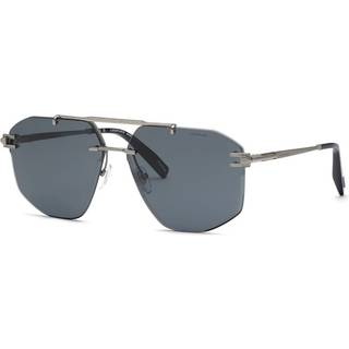 Chopard SCHL23 0509 64 Solbriller Mænd Silver - Shiny Ruthenium Silver - 64mm