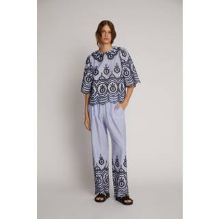 MUNTHE OCHO - INDIGO Top Blå