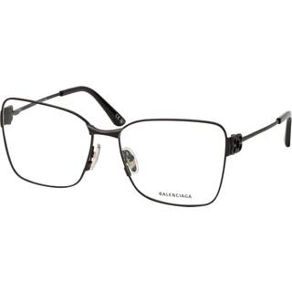 Balenciaga Kvinde BB0339O 001 Optiske stel Acetat Sort Transparent Firkantet