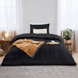 Utopia Senget?j Dynebetr?k Twin Size S?t - 1 Dynebetr?k med 1 Pude Sham - 2 stykker Dynebetr?k med lynl?slukning - Ultrabl?d b?rstet mikrofiber 6