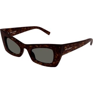 Saint Laurent SL 702 002 49 Solbriller Kvinder Tortoiseshell - Dark Tortoise - 49mm