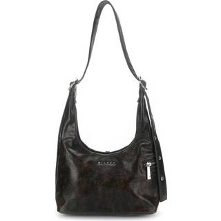Lotta Shoulder Bag - Brown Cracked - Silfen Studio - Brun One Size