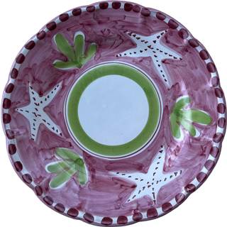 Piccola Home Amalfi Salattallerken 20 Cm - Asietter Keramik Rosa - PT20TV-A-RO-SM