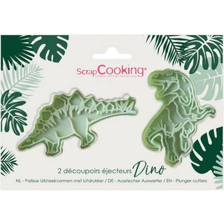 Udstikkersæt Dino - 2 dele, Scrapcooking
