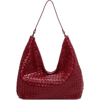 ADAX Mindy Salerno Flettet Skuldertaske Amaretto 294026