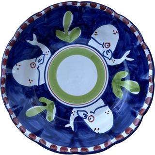 Piccola Home Amalfi Salattallerken 20 Cm - Asietter Keramik Blå - PT20TV-A-EB-BAL