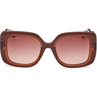 MAX&Co Kvinde MO0096 50F Solbriller Injiceret Brun Brun Firkantet Normal
