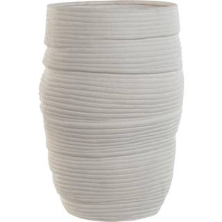 Vase Home ESPRIT Hvid Keramik 27 x 27 x 37 cm