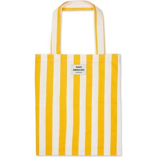 Sacky Atoma Bag - Chrome Yellow/White Alyssum - Mads Nørgaard - Stribet One Size