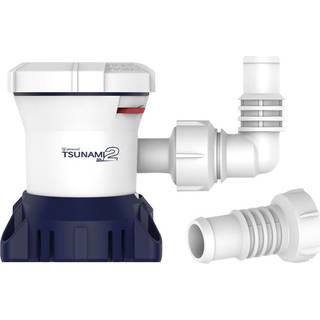 Nedsænkelig elektrisk lænsepumpe Attwood Tsunami Mk2 T800 GPH (45 liter/min), 24 V, manuel driftstart, uden niveauføler