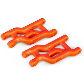 Traxxas - TRX2531T - Suspension arms, orange, front, heavy duty (2)
