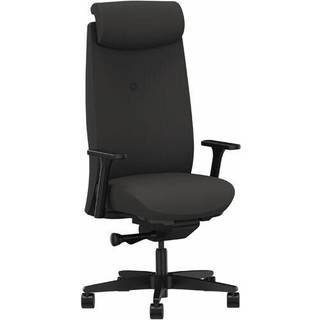 Kontorstol Savo XO Sort tekstil Sort fodkryds