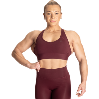 Core Sports Bra, Maroon