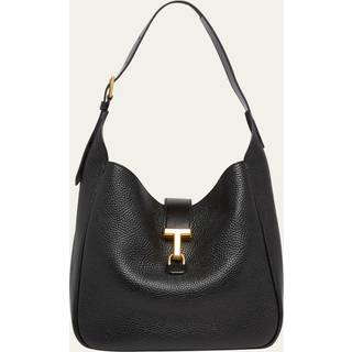 Tom Ford Monarch Medium leather tote bag - black - One Size