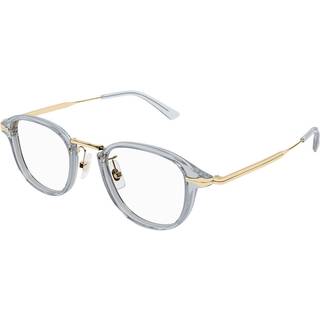 Montblanc MB0336O Asian Fit 003 48 Briller Mænd Krystalklar - Gold - 48mm