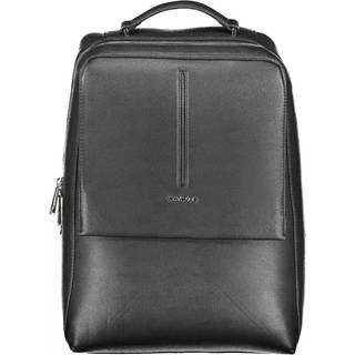 Calvin Klein Black Polyester Men Backpack