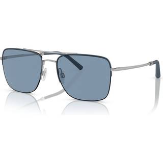 Oliver Peoples OV1343S R-2 506380 56 Solbriller Mænd Blue - Brushed Silver - 56mm