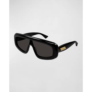 Bottega Veneta BV1281S 001 99 Solbriller Mænd Black - Black - 99mm