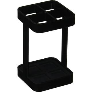 YAMAZAKI Tandbørsteholder Tower - sort