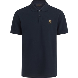 Belstaff Classic Short Sleeve Polo Shirt in Dark Ink | Belstaff | Norton Barrie - L