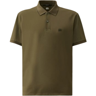 C.P. Company Cotton-blend piquÃ© polo shirt - grey - EU 48